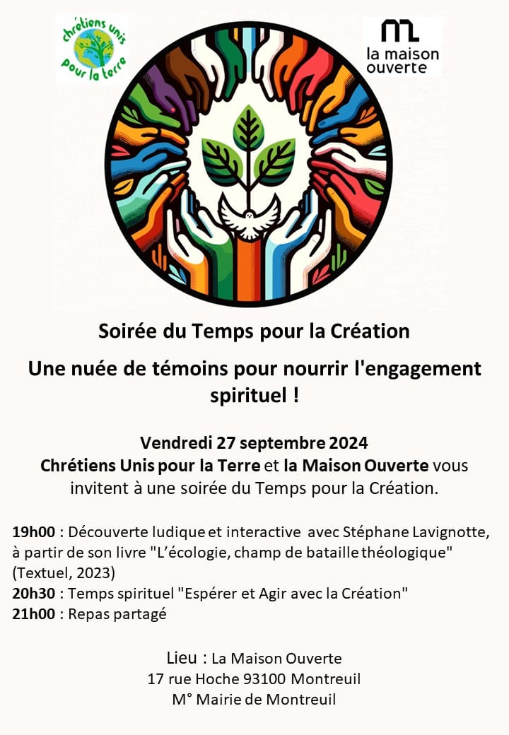 Soirée du Temps pour la Création (Montreuil)