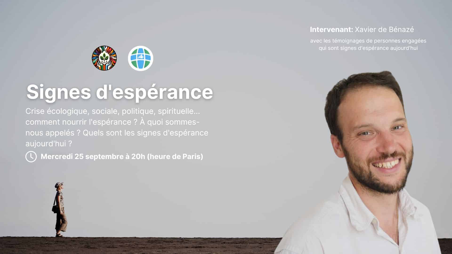 Webinaire - Signes d'espérance