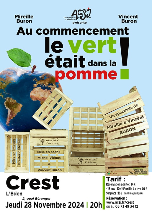 Pièce de théâtre : "Au commencement le vert était dans la pomme" (26)