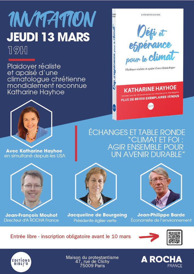 Table ronde autour du livre "Défi et espérance pour le climat – Plaidoyer réaliste et apaisé d’une climatologue" (75)